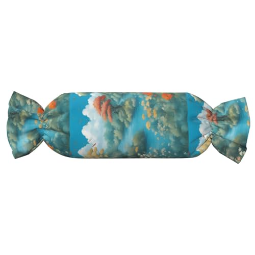 Almohada de espuma viscoelástica 62 cm x 25 cm negra