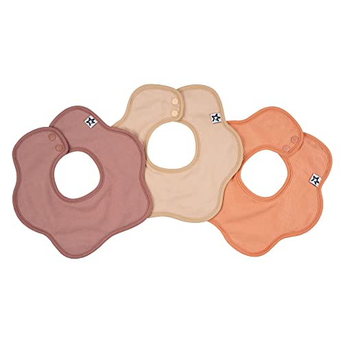 Image of Tiny Twinkle Roundabout Drool Bibs - 360 Rotating Waterproof and Absorbent Teething Baby Bibs