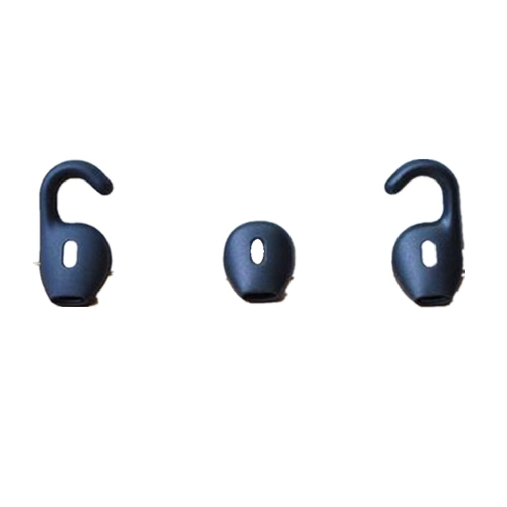 3 PCS Silicone Ear Hook Pads Bud Gels Earbuds Tips Bluetooth Headset Headphone Earphones for Jabra (Talk 45)/ for Stealth/for Boost Headphone Accessory