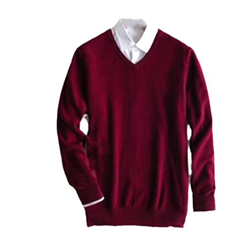 Classic Pullover Men Sweater Fall Winter Cashmere Cotton Blend Men Warm Jumper Jersey Sweater