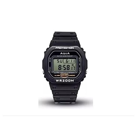 Relógio digital masculino Aqua 200 mts