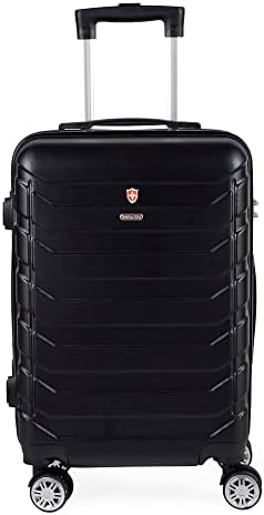 MALA DE BORDO PEQUENA PARA VIAGEM EM ABS SWISS GO VIENA CADEADO I...