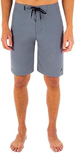 Hurley Men's One and Only 21" Board Shorts, Cool Grey, 34