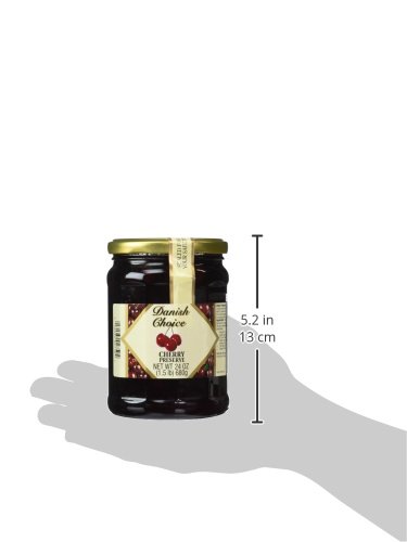 Danish Choice Cherry Preserve 24Oz #TOP1