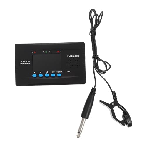 Hoement - Hoement Guzheng Tuner 3-in-1 Electronic Tuning Device with Metronome Practical Musical Instrument Accessory for Guzheng Players Accurate Tuner