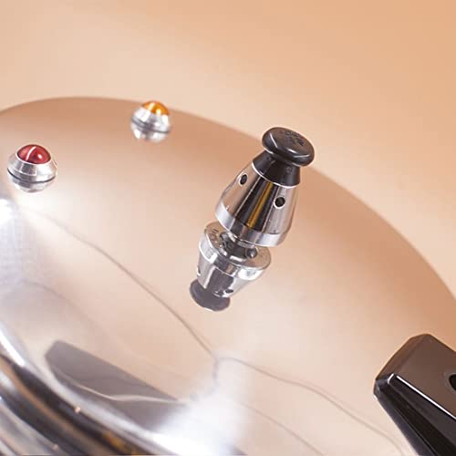 MidiLi-Aluminum-Pressure-Cooker-with-Canning-Rack-wEasy-Lock-Lid-Multiple-Pressure-Control-Protection-for-Stewing-Steaming-Canning-Size-22CM-5L