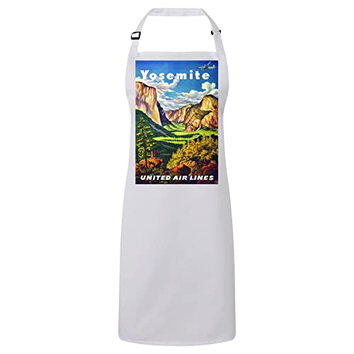 Tablier cuisine Yosemite United Air Lines idéal pour vos repas de famille et barbecues