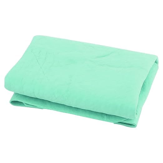 CarOxygen Synthetic Chamois Cloth Super Absorption Drying Towel for Cars for Dry & Wet Cleaning (Light Green, 64X43 cm).-image-29