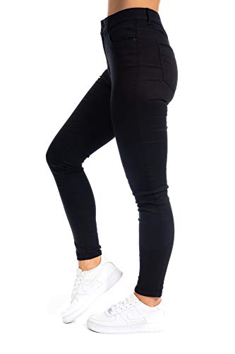 UC Womens Ex High Street Brand Super Skinny High Waisted Jeans Ladies Stretch Ankle Grazer Pants - Image 3
