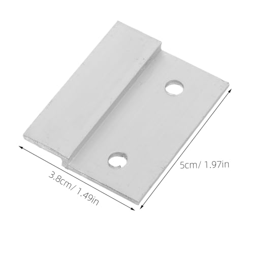 Image of DOITOOL French Cleat Picture Hanger Kit Metal Z Clip Wall Mounting Bracket for Artwork Mirrors Cabinets Sturdy Panel Structure for Secure and Use Heavy Duty Hanging Hardware