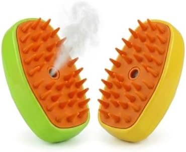 Escova para Pets 3 em 1 Vaporizador Elétrico – Removedor de Pelos...