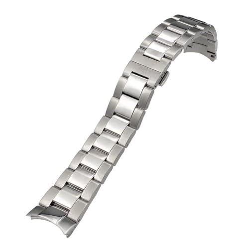 Bracelet montre 22mm acier inoxydable pour Tissot V8 T106.410 à extrémité incurvée