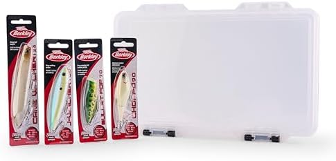 Berkley Choppo Topwater Fishing Lure 3-Pack, Assorted Colors, Siz...