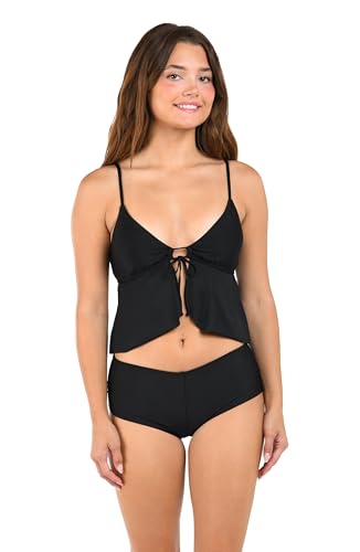 Citrus Women's Flounce Tankini Swimsuit Top