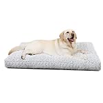 KSIIA – KSIIA Hundebett Grosse Hunde, Waschbar Hundekissen, 90x60cm 