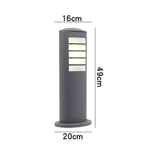Lanterne extérieure étanche IP55 en aluminium moulé pour pilier chic - 8