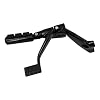 Forward Controls Pegs Levers Linkages Kit Fit for Harley Sportster Iron XL 883 1200 2014-2022 (Black)