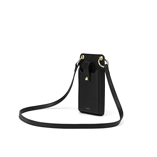 Image of JW PEI Aylin Canvas & Quinn Vegan Leather Cell Phone Crossbody Bag