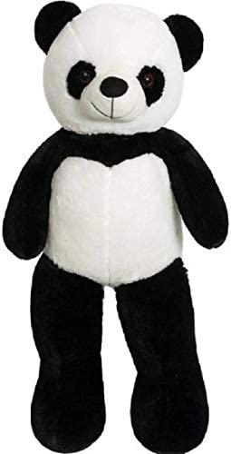 Image of Giant Panda Plush Toy 4 Feet | Soft Cuddly Stuffed Animal for Kids, Girls, Boys & Adults | Jumbo Hugging Companion | Birthday, Anniversary & Special Occasion Gift