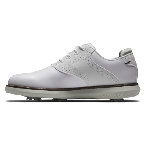 FootJoy Unisex-Child Traditions Junior Golf Shoe3