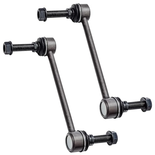 Image of Detroit Axle - Front End Suspension Kit for 2006-2010 Mercedes-Benz ML350, 2 Lower Control Arms Assembly 2 Lower Ball Joints 2 Sway Bar End Links 2 Outer Tie Rod End Links 2007 2008 2009 Replacement