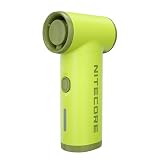 Nitecore NEF nano ventilatore palmare delle dimensioni di un palmo ad alta velocità (verde)