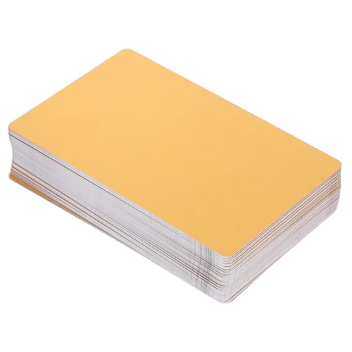 Tarjetas de presentación de metal dorado sin desgaste para profesionales