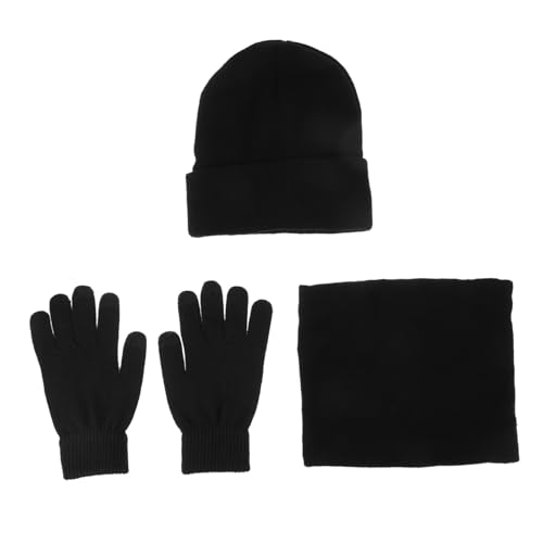LIFKOME Conjunto Invierno Bufanda y Guantes Gorra De Punto Para Hombre y Mujer