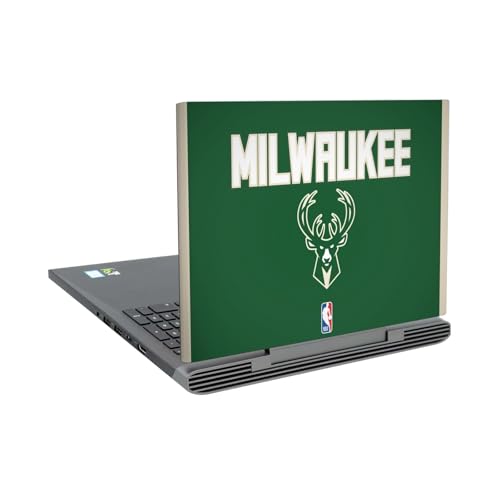 Skin Milwaukee Bucks Dell Inspiron 15 7000 autocollant vinyle Officiel NBA