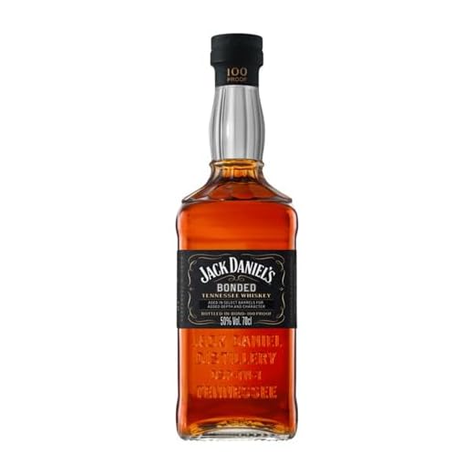 Jack Daniel’s Bonded - Tennessee Whiskey - Geschenkempfehlung - Dunkelbrauner Zucker, Obst und Eichenholz - 0.7L/ 50% Vol.