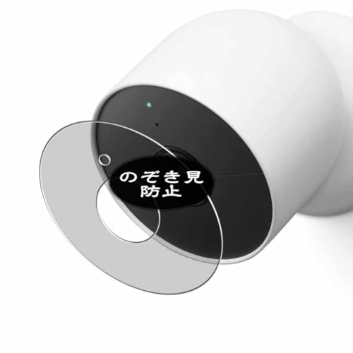 Genérico Antiespias Protector de Pantalla, compatible con Google Nest Cam Battery 2nd gen 2, Screen Protector Película Protectora (Not Cristal Templado)