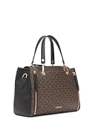 Calvin Klein Women's Bubble Lamb Organization Satchel Handbag, Brown, OS — image 5