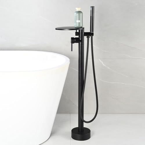 Robinet de baignoire autoportant cascade pour une salle de bain spa