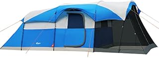 PORTAL 8 Person Family Camping Tent with Screen Porch, Portable Waterproof Windproof Cabin Tent with Rainfly, Carry Bag for Family Camping, Outdoor Hiking