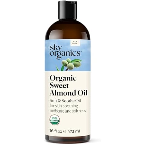 Sky Organics Organic Sweet Almond Body Oil Cover