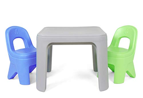 Simplay3 Kids Durable Play Around Table and Chair Set