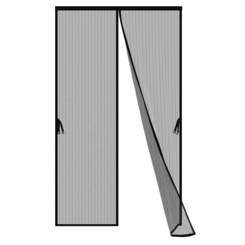 Image of Iduontis Magnetic Screen Door - Fits Door Opening 36 x 82 in, Actual Screen Size 38 inchx83 inch, Hands Free Mesh Partition,Heavy Duty Curtain Keeps Bugs Out, Frame Hook & Loop, Pet and Kid Friendly