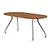 Alba Meeting Racetrack Conference Table Dimensions: 36D x 72W x 29H, Color: Avant Honey