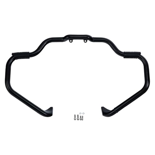 Motorrad Sturzbügel Rahmen Für Indian 2016-2023 Häuptling Chef Dark Horse Roadmaster Klassische Springfield Motorrad Schnurrbart Autobahn Motor Schutz Bar(Black)