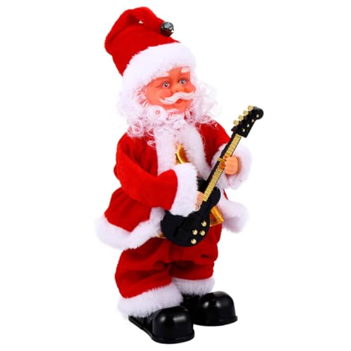 CVUTOVO クリスマス飾り 音楽老人電動 サンタクロース人形 かわいい クリスマスパーティー用 贈り物に 電池別売 ランダムスル