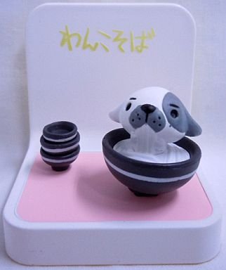 Amazon | ちびギャラリー にっわんこそば 単品 | フィギュア・ドール 通販