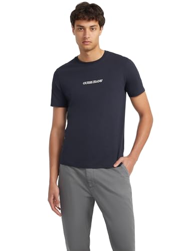 T-shirt Guess Homme manches courtes noir modèle M4YI52 K8HM0 mode jeans