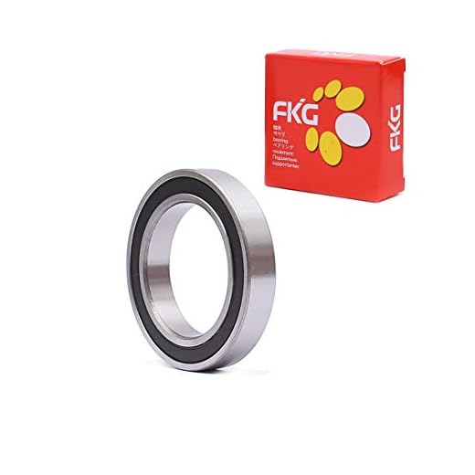 FKG 6909-2RS 45x68x12mm Deep Groove Ball Bearing Double Rubber Seal Bearings Pre-Lubricated 1 Pcs