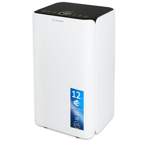 Deumidificatore Turbionaire Senso N12 WIFI, 12L/24h, Addato fino a...