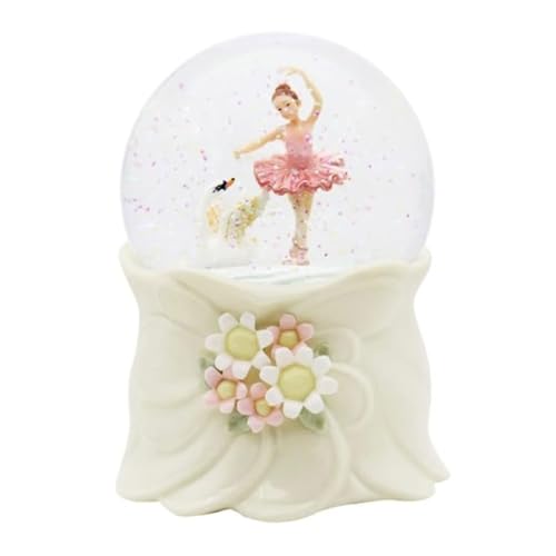 Caja de música con bola de cristal para dormir niñas 7