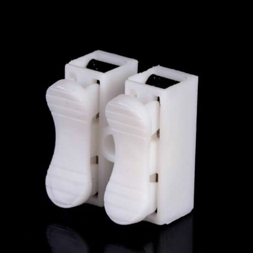 100PCS CH2 Quick Connector Cable Clamp Terminal Block of Push-type Spring Wire LED