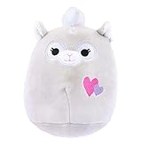 Squishmallows Official Kellytoy Valentines Squad Squishy Soft Plush Toy Animal (5 Inch, Kate Llamacorn)