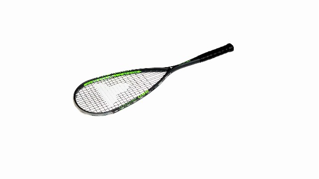Raquette Squash Talbot-Torro Pro 6000 – Carbone 4 – 155g – Sans Pont – Prête à Jouer – Joueurs Avancés