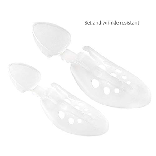 EXCEART 2 Pcs Maca AjustÃ¡vel Sapato PÃ©s Largos Expansor de Sapato de PlÃ¡stico DestacÃ¡vel Ãrvore