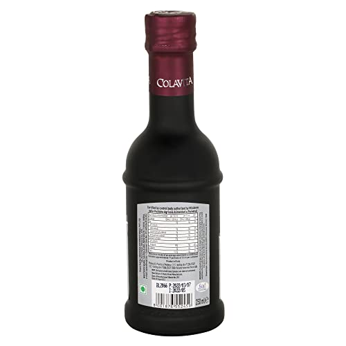 Colavita Aged Balsamic Vinegar Bottle, 250 ml with Colavita 100% Extra Virgin Oil, Cold Production, 25 ml - Image 2 thumbnail